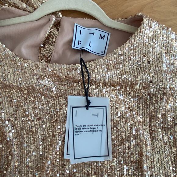 In The Mood for Love Elisa Sequin Dress - Picture 6 of 12